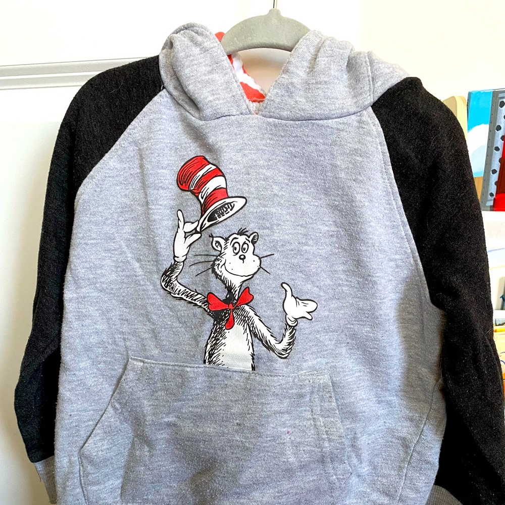 Boys Cat In The Hat Sweatshirt